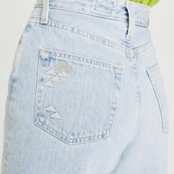 NWT - Adriano Goldshmied Renn High Rise Barrel Jeans - Size 30R - Picture 4 of 4